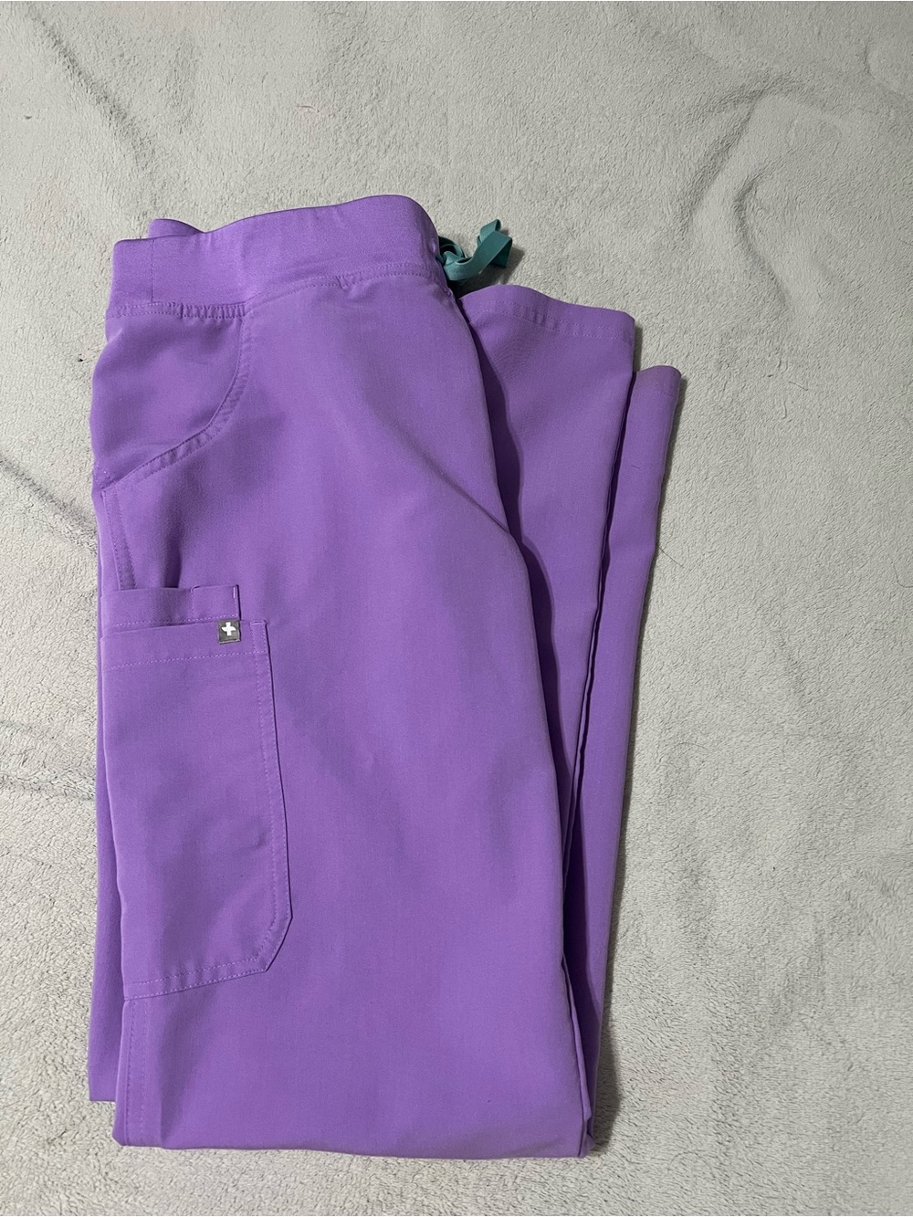 Figs lilac dawn kade cargo pants size large tall!